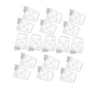 Veemoon 20 Pièces Séparateur De Porte Pour Réfrigérateur Lot De Organisateur Étagères De Réfrigérateur Clip De Porte Latérale Séparateur Accessoire De Congélateur