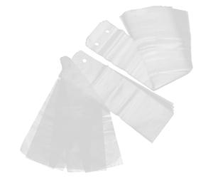 Veemoon 200 Housses de Parapluie Jetables Épaisses Imperméables 13X43Cm 13X72Cm Pochette Longue pour Parapluie Court et Long Usage Collectif Métro et Espaces Publics