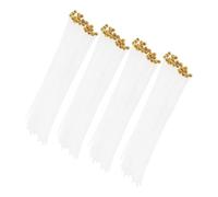 Veemoon 200 pièces Kit de Hampe de Drapeau à Main Mini Léger et Compact pour Événements Sportifs Manifestations Politiques et Usage Commercial Facile à Porter et Utiliser