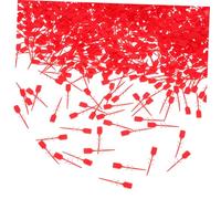 Veemoon 2000 Pièces Plastic Fire Extinguisher Tamper Seals Heat Resistant Safety Lock Pins for Equipment Security High Visibility Pull Pins for Fire Safety Management