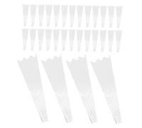 Veemoon 200pièces Pochette Pour Bouquet Transparente Sachets Pour Fleurs Doubles Pour Roses Tulipes Fournitures Pour Fleuristes