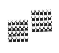 Veemoon 20Pcs Clips De Protection en Plastique pour Jambes De Meubles - Accessoires De Cuisine pour Plinthes Et Couvre-Joints Fixations Pratiques pour Un Fini Soigné des Meubles