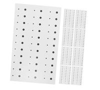 Veemoon 20pièces Autocollants De Maquillage Halloween Faux Grains De Beauté Noirs Adhésifs Temporaires Pour Peau Stickers Épais Durables Et Réutilisables Accessoires Déguisement Et Décorat