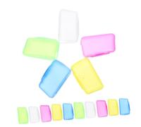 Veemoon 20Pièces Couvercles de Brosse à Dents de Voyage Lot de Protections Poussière pour Têtes de Brosse à Dents Électriques et Manuelles Couleurs
