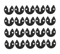 Veemoon 20pièces Crochets De Suspension Pour Photo Cintres Métalliques Serrure Unique Fixations Sécurisées Pour Miroirs Muraux Et Plaques