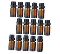 Veemoon 20pièces Lot De Flacons Verre Pour Huiles Essentielles Contenants Cosmétiques Flacons Bruns Rechargeable Et Réutilisable Pour Créer Et Remplir Vos Propres Mélanges Huiles Essentiel