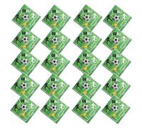 Veemoon 20pièces Lot De Serviettes De Table Papier Jetables à Thème Football Pour Anniversaires Et