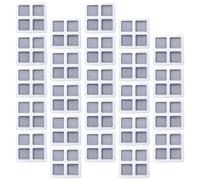 Veemoon 24 Pièces Autocollant de Réparation pour Moustiquaire, PU | Patch Auto-adhésif pour Écran Domestique, Répare Fissures et Trous, Installation Facile, Kit Fenêtre