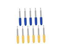 Veemoon 25 Pièces Cutter pour Traceur de Découpe Lames Tungstène Accessoires Universels pour Gravure et Découpe Ordinateur Couleur Aléatoire