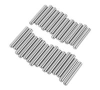 Veemoon 25 Pièces Goupilles Cylindriques Acier Inoxydable Øx Tiges de Support Solides pour Étagères Lit Superposé et Meubles Fixation Précise et Résistante pour Projets Diy et Usage