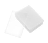 Veemoon 25 Pièces PVC Card Holder Transparent Id Business Card Sleeve Compact For Student Employee Office School Exhibitions
