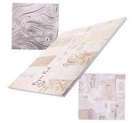 Veemoon 26 Feuilles Papier Scrapbooking Vintage Décoratif pour DIY Papier de Fond Vieilli pour Album Photo Carnet et Artisanat
