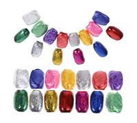 Veemoon 28 pièces Ruban à Paillettes Multicolore Ruban Ballon Décoratif DIY pour Fête Mariage et Cadeau