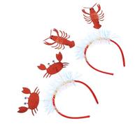 Veemoon 2pièces Bandeaux Crabe Et Homard Créatifs Accessoires Déguisement Décorations Fête Carnaval Garçon Fille Adultes