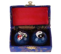 Veemoon 2pièces Boules de Gymnastique Manuelle pour Seniors Petites Balles de Massage Feng Shui Outil Exercice pour Mains