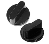 Veemoon 2pièces Boutons De Commande Pour Cuisinière à Gaz Poignées Plastique Remplacement Facile Pour Foyers Ordinaires Surface Lisse Et Nettoyage Simple