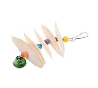 Veemoon 2pièces Coffret De Jouets De Seiche pour Perroquets Accessoires à Mâcher pour Oiseaux Complément Divertissement Et Exercice pour Oiseaux De Compagnie Couleur Aléatoire Modèle