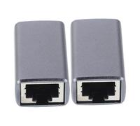 Veemoon 2pièces Coupleur Ethernet Femelle vers Femelle Rallonge De Câble Réseau De Remplacement Adaptateur pour