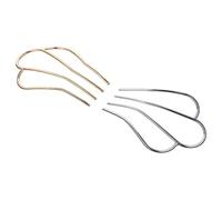 Veemoon 2pièces Épingles Cheveux Couronne Métal Vintage Fourchettes Coiffure Durables Antirouille Chignon Facile à Porter Fête Mariage Quotidien