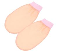 Veemoon 2pièces Exfoliant pour Corps de Bain et Douche Set de Gommage pour Nettoyage Profondeur et Élimination des Cellules Mortes