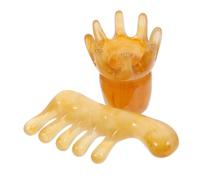 Veemoon 2pièces Lot De Peignes Masseurs Pour Chevelu Anti-statique Peignes à Dents Larges Pour Soin Du Chevelu Et Massage