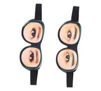 Veemoon 2pièces Masques De Sommeil Pour Femmes Doux Et Confortables Avec Œil Ouvert Pour Dormir Voyager Sieste Ou Méditer