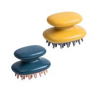 Veemoon 2pièces Masseur De Chevelu Avec Brosse De Massage Peigne Pour Shampooing Et Nettoyage Profond Des Racines