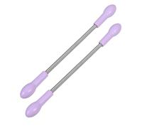 Veemoon 2pièces Outil Épilation Facial Portable Épilateur Manuel à Ressort Compact Pour Élimination Douce Des Poils Du Visage Sans Irritation Adapté Peaux Sensibles