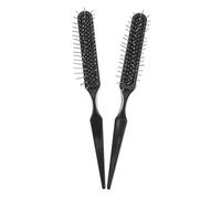 Veemoon 2pièces Peigne à Cheveux Avec Queue Fine Et Embout Airbag Brosse Massage Chevelu Pour Coiffure Volume Et Colorations