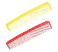 Veemoon 2pièces Peigne Géant Pour Halloween Carnaval Cosplay Rouge Et Jaune Lot De Grands Accessoires Coiffants Comiques