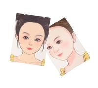 Veemoon 2pièces Planche Entraînement Peinture Pour Visage Réutilisable Kit Accessoires De Maquillage Coloré Pour Garçon Fille Et Débutants