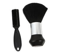Veemoon 2pièces Plumeau Pour Cou Brosse à Cheveux De Barbier Brosse De Nettoyage Des Cheveux De Coupe De De Coiffure