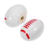 Veemoon 2pièces Poignées De Tirage Céramique Rugby Adorables Pour Garçon Fille Boutons De Tiroir Décoratifs Pour Meubles De Cuisine Et Chambres Garçon Fille