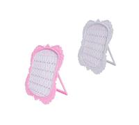Veemoon 2pièces Présentoir Ongles Faux Style Européen Avec Support Stable Et Marqués Carte Couleur Gel Vernis Salon Manucure Professionnel Et Usage Particulier