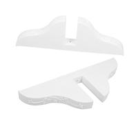 Veemoon 2pièces Support Écran Pliant pour Cloison Base De Séparation Antidérapante Support pour Bureau Maison Compatible avec Écrans Et Panneaux De Partition