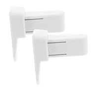 Veemoon 2pièces Verrous De Porte à Levier à Épreuve Des Garçon Fille Lot De Serrure De Poignée De Sécurité Pour Garçon Fille Empêchant Tout-petits Ouvrir Portes Sans Outil De