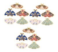 Veemoon 3 ensembles Broche Insecte Broche Animal En Émail En Émail Jolie Jolie Boutonnière Décoration Petite 5 pièces * 3