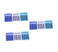Veemoon 3 Ensembles Calculatrice Mini Poche Étudiante Lot de Portable Et Pratique pour Étudiants Et Facile À Utiliser pour Cours Et Bureaux 3 Pièces * 3