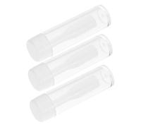 Veemoon 3 ensembles Kit de Tiges Silicone pour Lentilles de Contact Applicateur Portable pour Insertion et Retrait Accessoire avec Tube de Rangement Transparent pour Lentilles Souples et