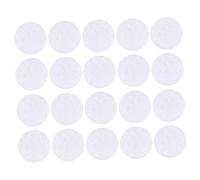 Veemoon 3 Filtres de Coton Ronds pour Appareils de Beauté Protection Moteur et Filtration Poussière pour Aspirateurs Faciaux et Microdermabrasion Accessoires de Remplacement pour