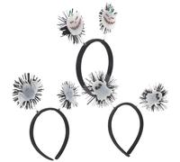 Veemoon 3 Pièces Bandeaux Halloween Lumineux avec Chauve-souris et Fantôme Accessoires Coiffure Phosphorescents pour Adultes et Garçon Fille pour Soirées Cosplay et Fêtes à Thème