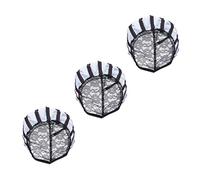 Veemoon 3 Pièces Bonnet Maille Respirant Bonnet Pour Perruque Lot De Fabrication De Perruque Style Arrondi Pour Dentelle