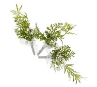 Veemoon 3 Pièces broche corsage corsages de la mariée de mariée fleurs être célibataire accessoire vestimentaire boutonnière de couple de mariage fleur en plastique Green