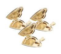 Veemoon 3 Pièces Collier Pendentif Cœur Ouvrable pour Femmes Photo Médaillon Charm Bijou DIY Souvenir Précieux Cadeau Romantique Léger et Élégant