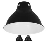 Veemoon 3 Pièces Couvercle de Lampe Chauffante pour Reptiles Abat Jour Fer pour Éclairage de Terrarium Compatible avec Divers Enclos Animaux