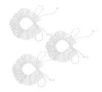 Veemoon 3 Pièces de Petits Colliers pour Poupées 10-15 CM, Accessoires Déguisement Rétro, Mini Colliers pour Fête et Décoration de Poupée