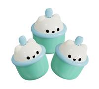 Veemoon 3 Pièces Distributeur de Mousse Nettoyante pour Visage Fabrication de Bulles Portable Outil Pratique et Mignon pour Nettoyante Facile à Utiliser Nettoyer