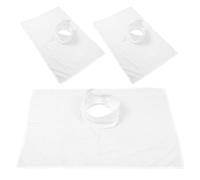 Veemoon 3 Pièces Housse de Table de Massage avec Trou Tissu Respirant et Couvre-lit pour Spa Salon de Beauté et Centre de Soins