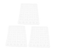 Veemoon 3 Pièces Miniature Silicone Brick Mold Realistic Mini Brick Patterns For Dollhouse And Table Diy Precision Crafting Landscape Accessories For Mini Garden Models