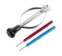Veemoon 3 Pièces Outil De Levage D'aiguille Montre Main Décapant Outils De Réparation De Montres Horlogerie Regarder Main Presseur Watch Link Remover Outils De Montre Alliage D'aluminium
